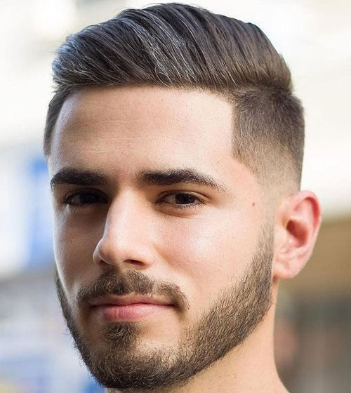 low fade haircut for men