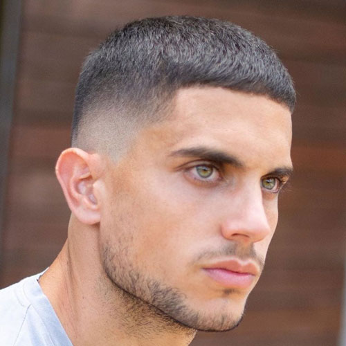 low fade haircut for men