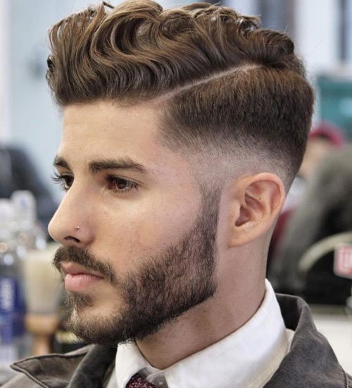 low fade haircut for men