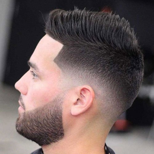 low fade haircut for men