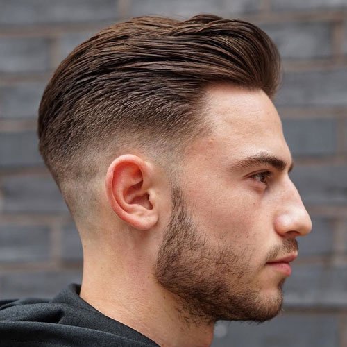 low fade haircut for men