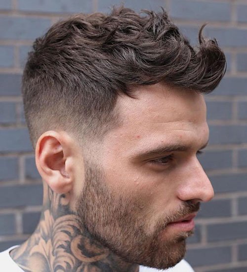 low fade haircut for men