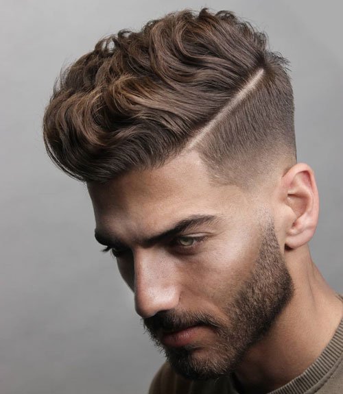 low fade haircut for men