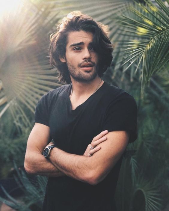 long hairstyles for men