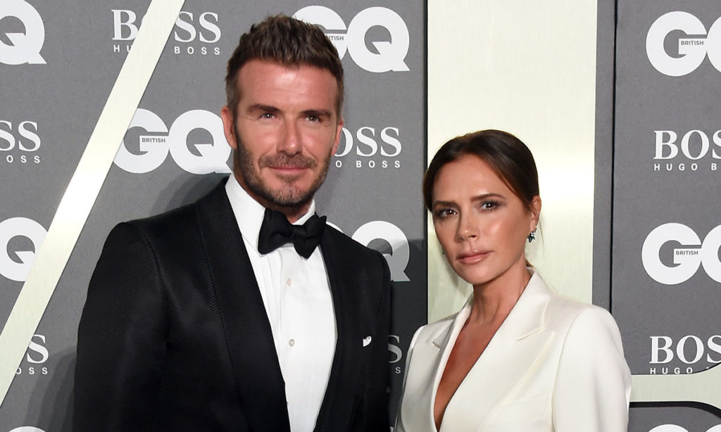 David Beckham and Victoria Beckham