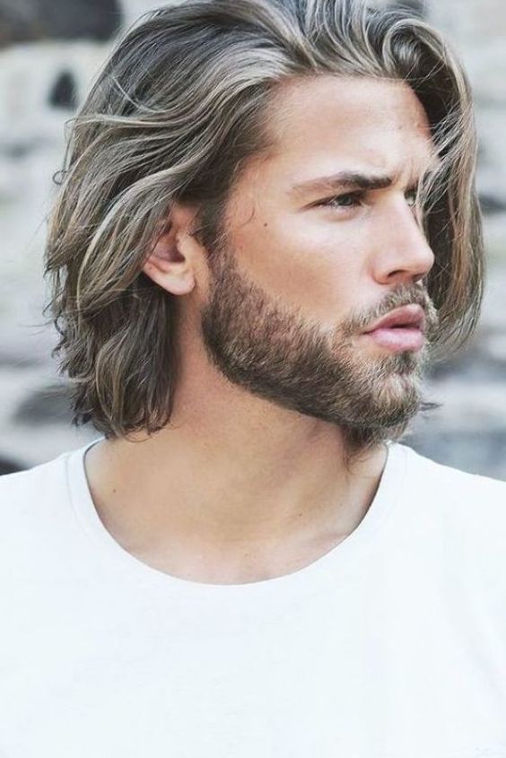 long hairstyles for men