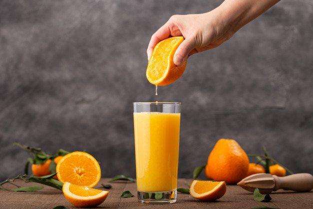 orange juice for men