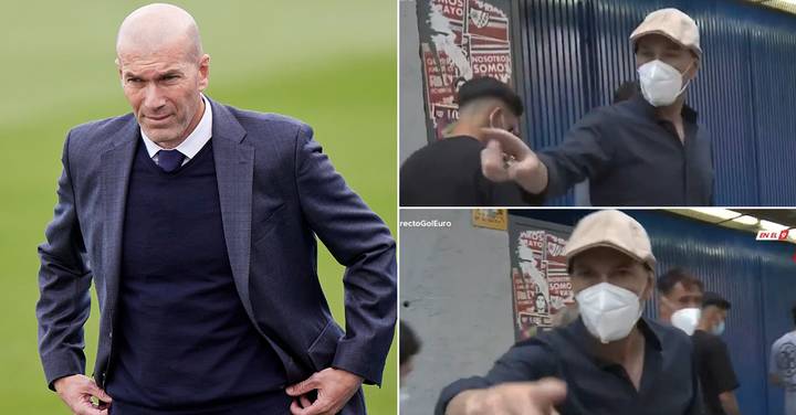 Zinedine Zidane Loses Temper With Journalist 
