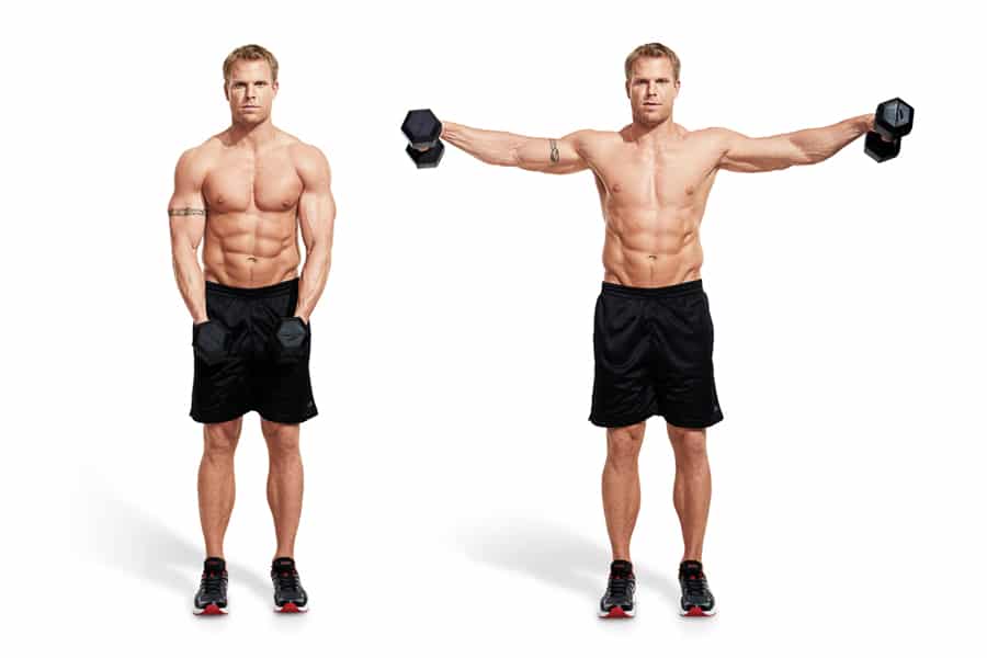 shoulder workout for men