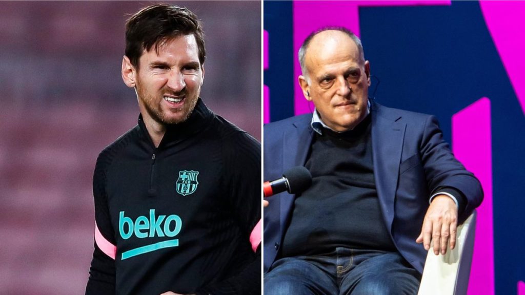 La Liga President on Lionel Messi's move to PSG or Manchester City