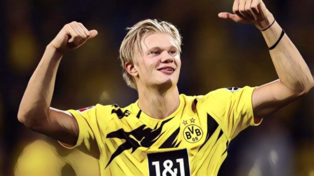 Borussia Dortmund Striker Erling Haaland