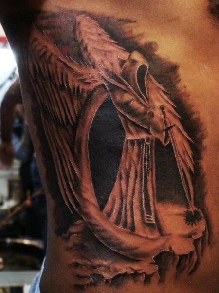 angel tattoos for men