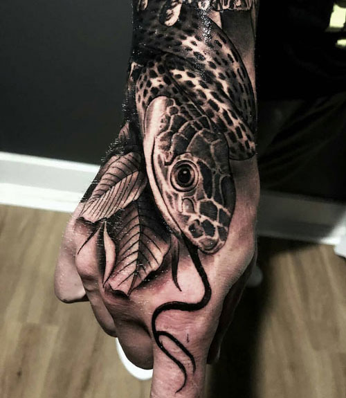 hand tattoos for men
