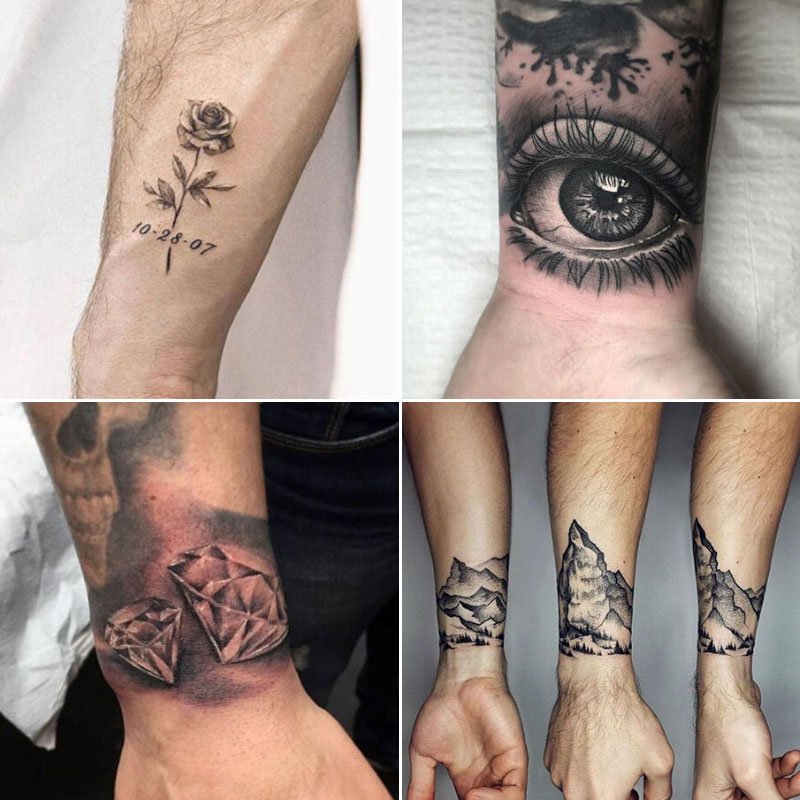 wrist tattoos for men