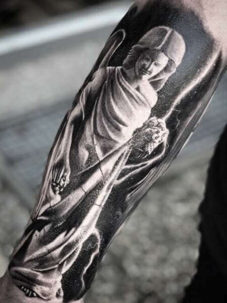 angel tattoos for men