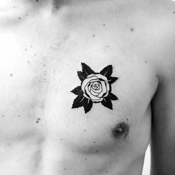 Small Chest Tattoo Ideas for Men