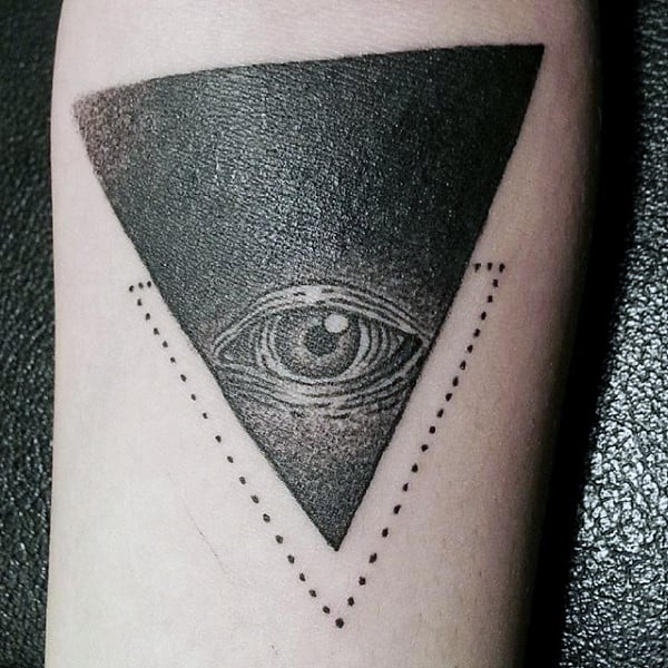 triangle tattoos ideas for men