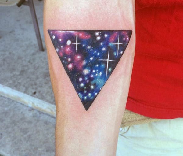 triangle tattoos ideas for men