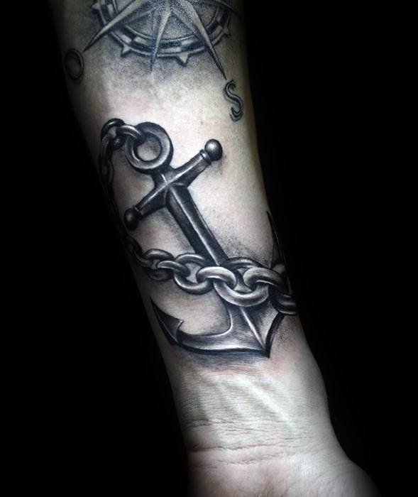 anchor tattoos for men