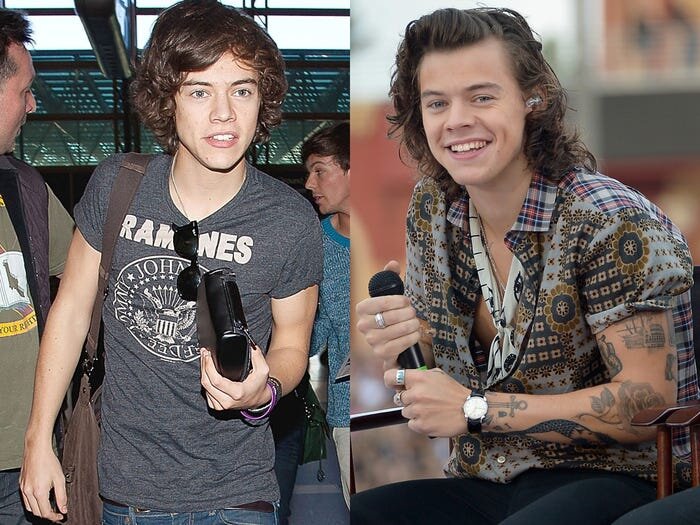 celebrities before and after getting tattoos