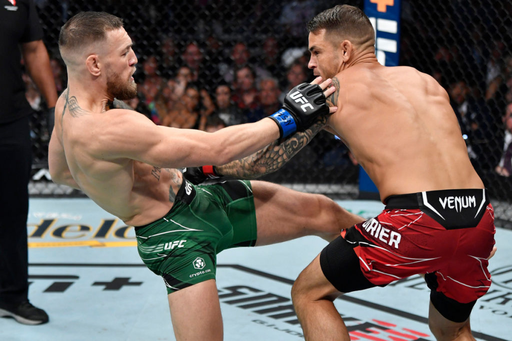 Conor McGregor and Dustin Poirier