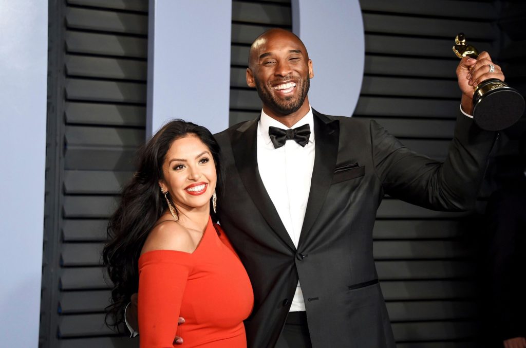 Kobe Bryant and Vanessa Bryant