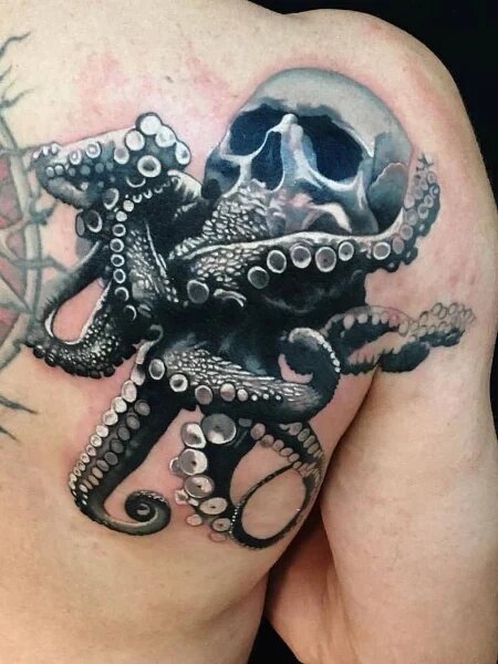 octopus tattoos for men