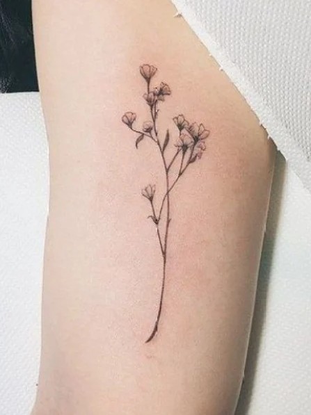 flower tattoos for men