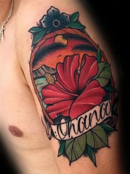 flower tattoos for men