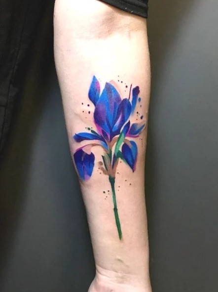 flower tattoos for men