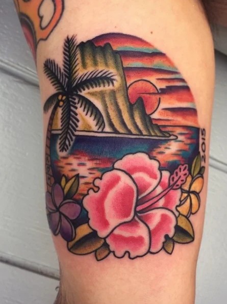 flower tattoos for men