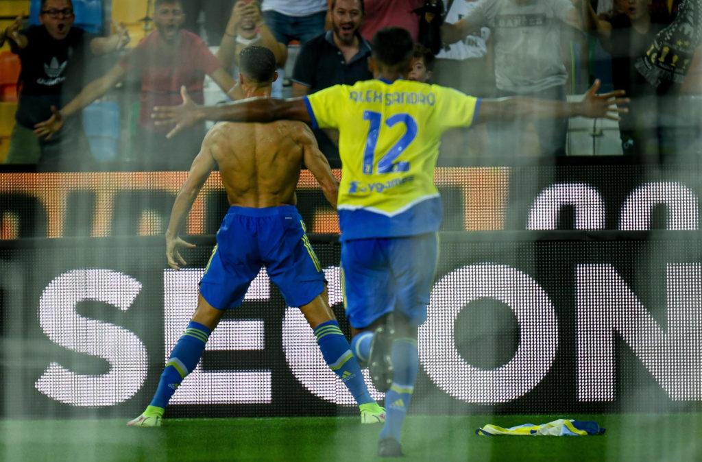 Cristiano Ronaldo Removes Shirt After Scoring 95th Minute Winner,