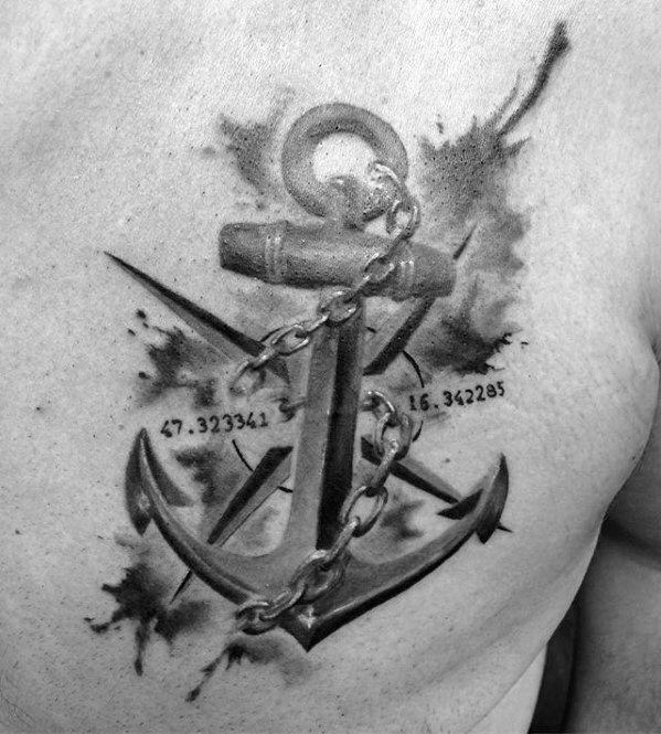anchor tattoos for men