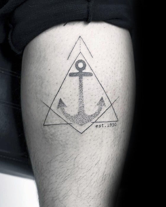 anchor tattoos for men