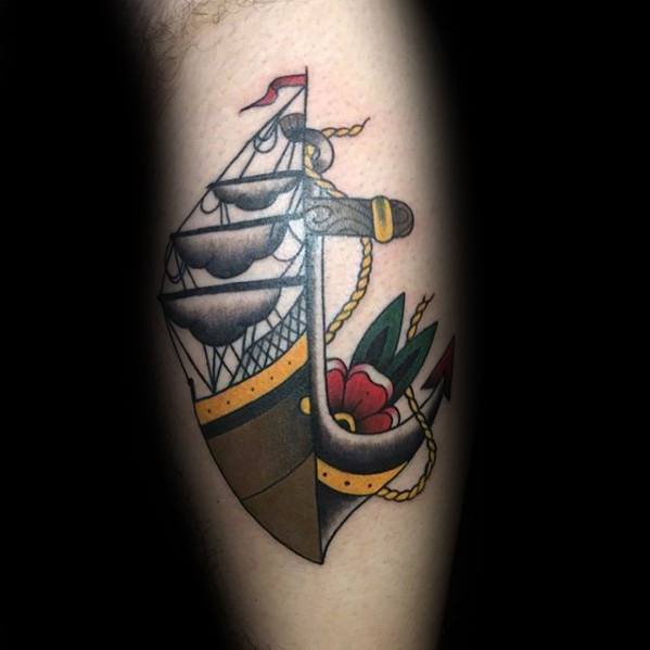 anchor tattoos for men