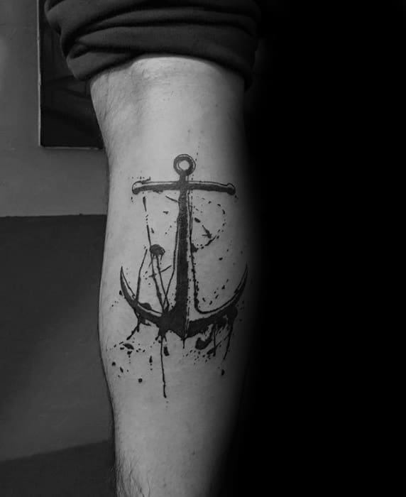 anchor tattoos for men