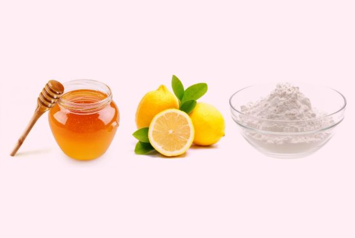 baking soda, lemon and honey for men