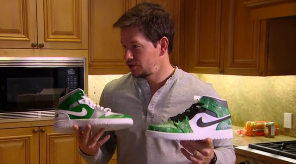 mark wahlberg sneaker collection