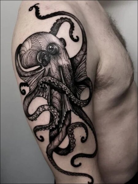octopus tattoos for men