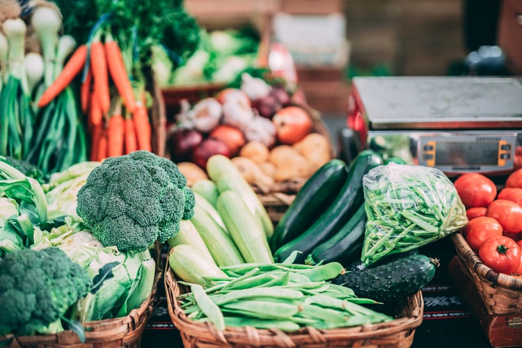 fruits and vegetables