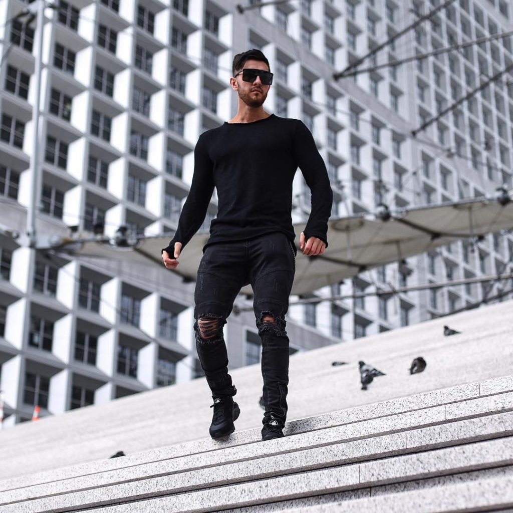 All-Black fashion style for men