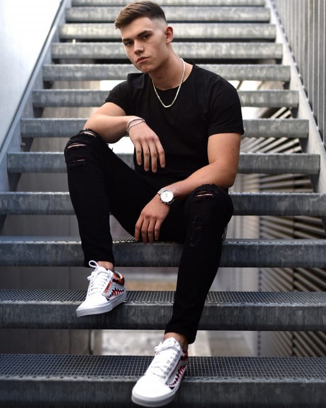All-Black fashion style for men