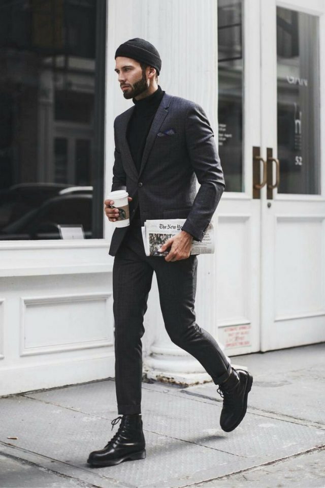 All-Black fashion style for men
