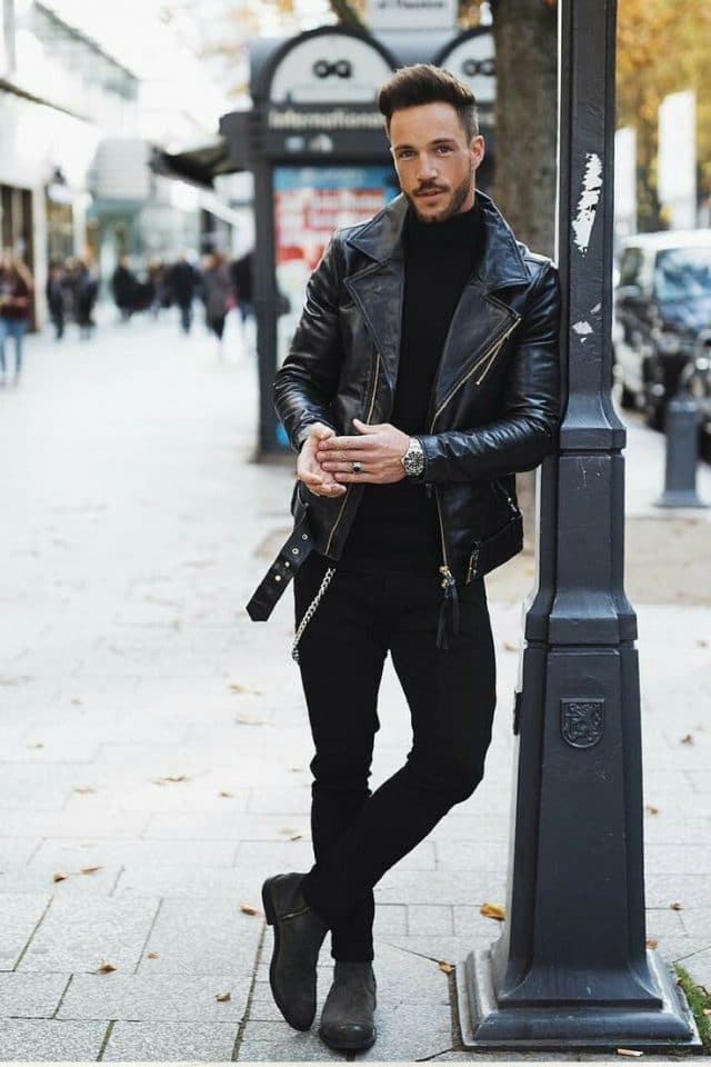 All-Black fashion style for men