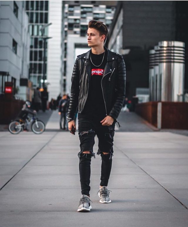 All-Black fashion style for men