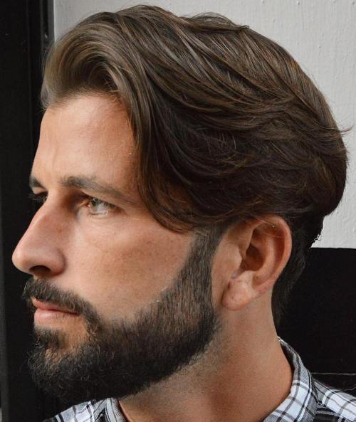 medium hairstyles for men