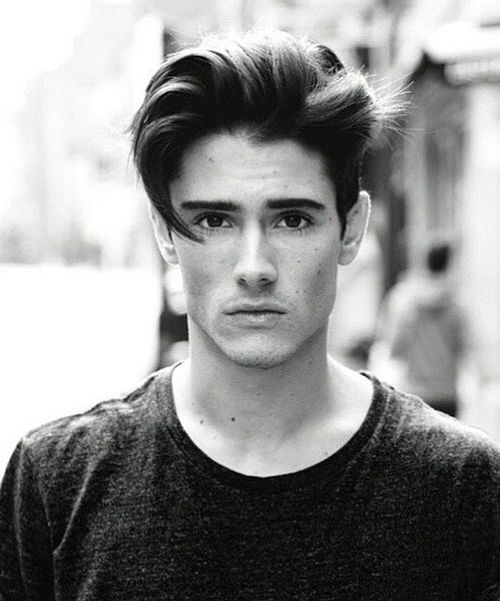 medium hairstyles for men
