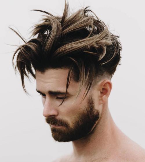 medium hairstyles for men