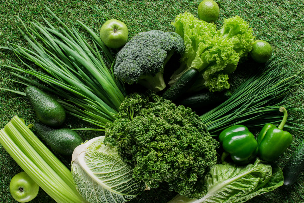 green vegetables