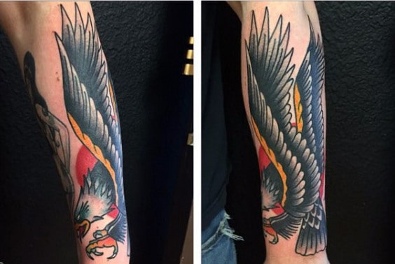 eagle tattoos for men